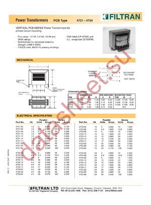 4734-05 datasheet  