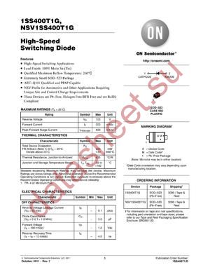 1SS400T1G_11 datasheet  