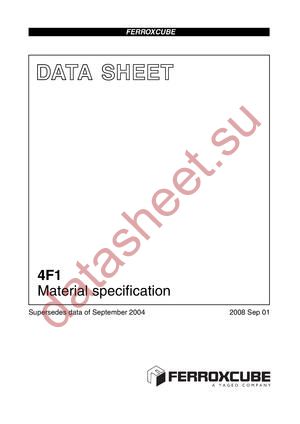 4F1 datasheet  