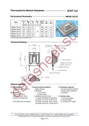 4MC06-103-10 datasheet  
