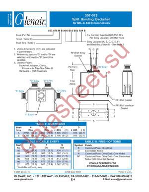 507-078BDG03 datasheet  