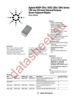 5082-331G-GK500 datasheet  