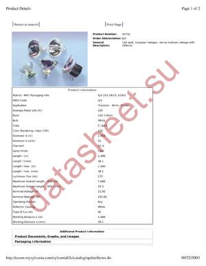 54732 datasheet  