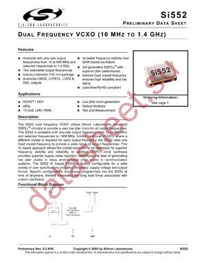 552EB622M080BGR datasheet  