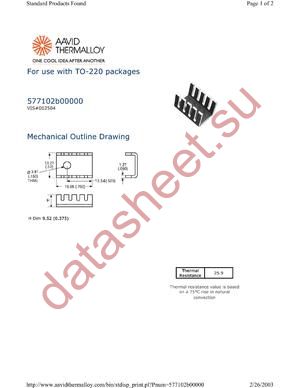 577102B00000 datasheet  