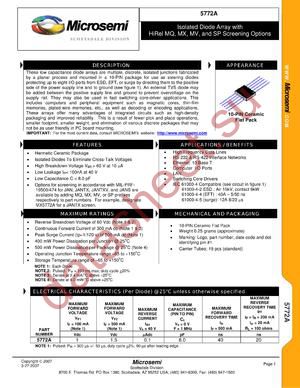 5772A datasheet  