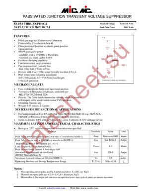 5KP15AJ datasheet  