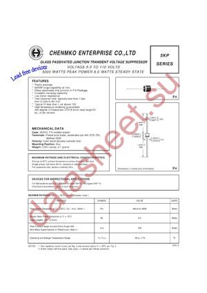 5KP15APT datasheet  