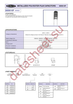 630MMW184MHPE7 datasheet  