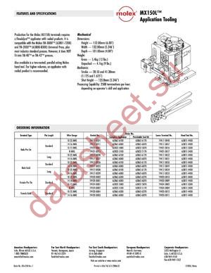 63832-5000 datasheet  