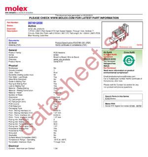 67491-2030 datasheet  