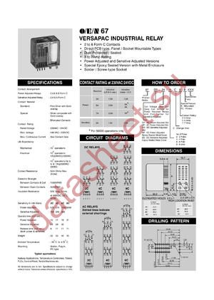 67AP-24-2C3-PC datasheet  
