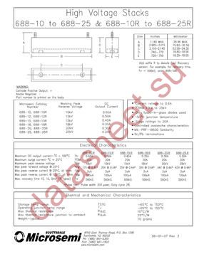 688-25R datasheet  