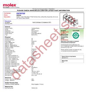 70520-C-50 datasheet  