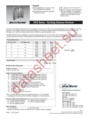 7070-03-TCO datasheet  