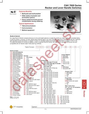 7101J1AQE21 datasheet  