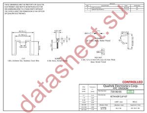 730-00-05 datasheet  