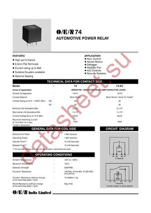 741-24-1A-1SAE datasheet  