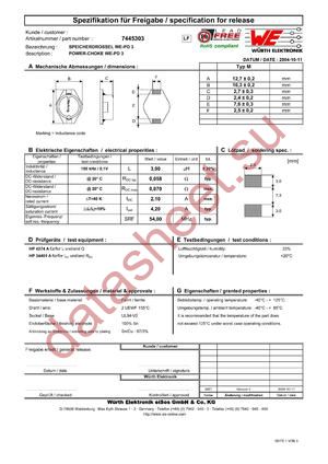 7445303 datasheet  