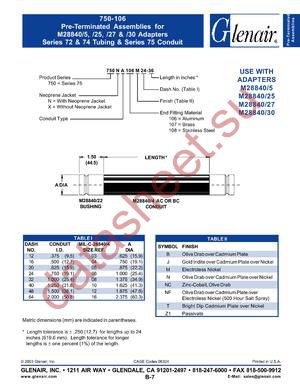 750XA108J datasheet  