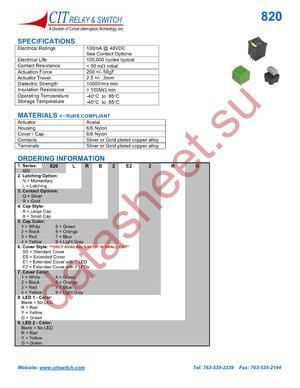 820LQA4SS9R datasheet  