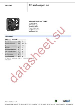 84522GHP datasheet  