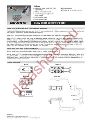 85122 datasheet  