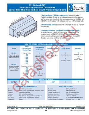 891-006-15PA1-BST datasheet  