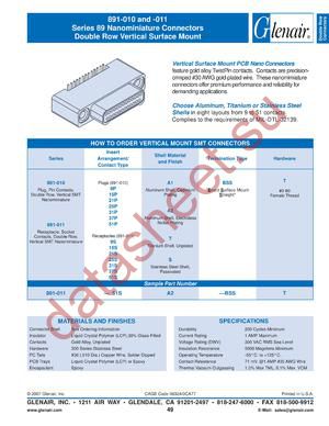 891-010-15PA2-BSS datasheet  