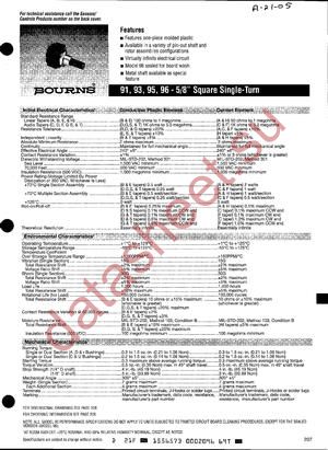 91A1AB24B10R51 datasheet  