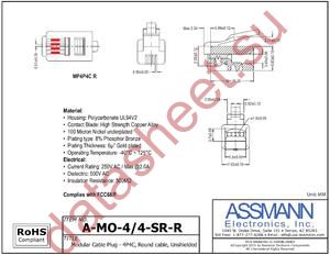 A-MO-4-4-SR-R datasheet  