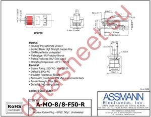 A-MO-8-8-F50-R datasheet  