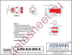 A-MO-8-8-SRS-R datasheet  