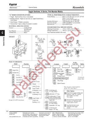 A101SY9V30Q0Q datasheet  