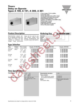 A108120600 datasheet  