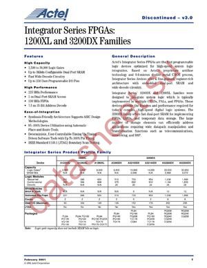 A1240XLV-FCQC datasheet  