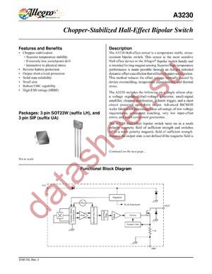 A3230_06 datasheet  