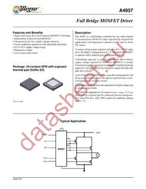 A4957 datasheet  