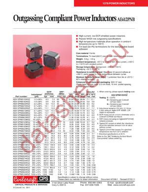 AE612PNB473MSZ datasheet  