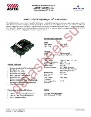 AED18A48- datasheet  