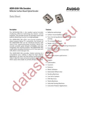AEDR-8300-1 datasheet  