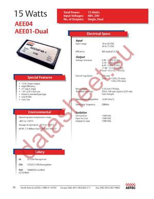 AEE01B48-7 datasheet  