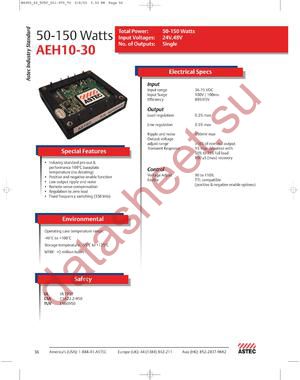 AEH10A48 datasheet  