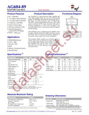 AG604-89-RFID datasheet  