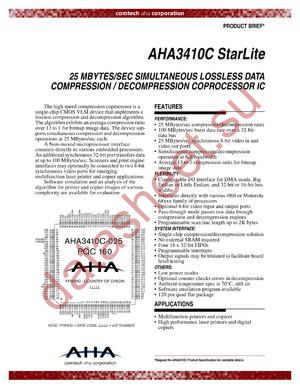 AHA3410C datasheet  