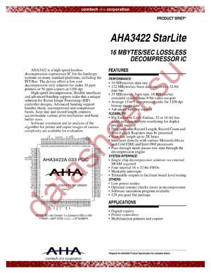 AHA3422 datasheet  