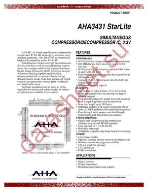 AHA3431 datasheet  