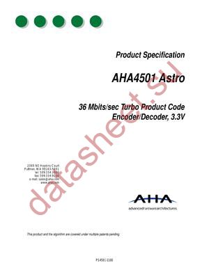 AHA4501 datasheet  