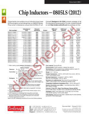 0805LCS-822XJLB datasheet  